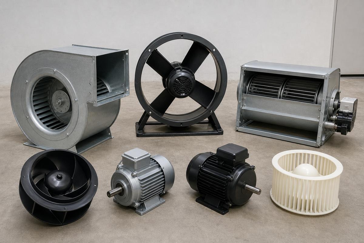 Fan Motor Types for HVAC: Selection & Performance Guide