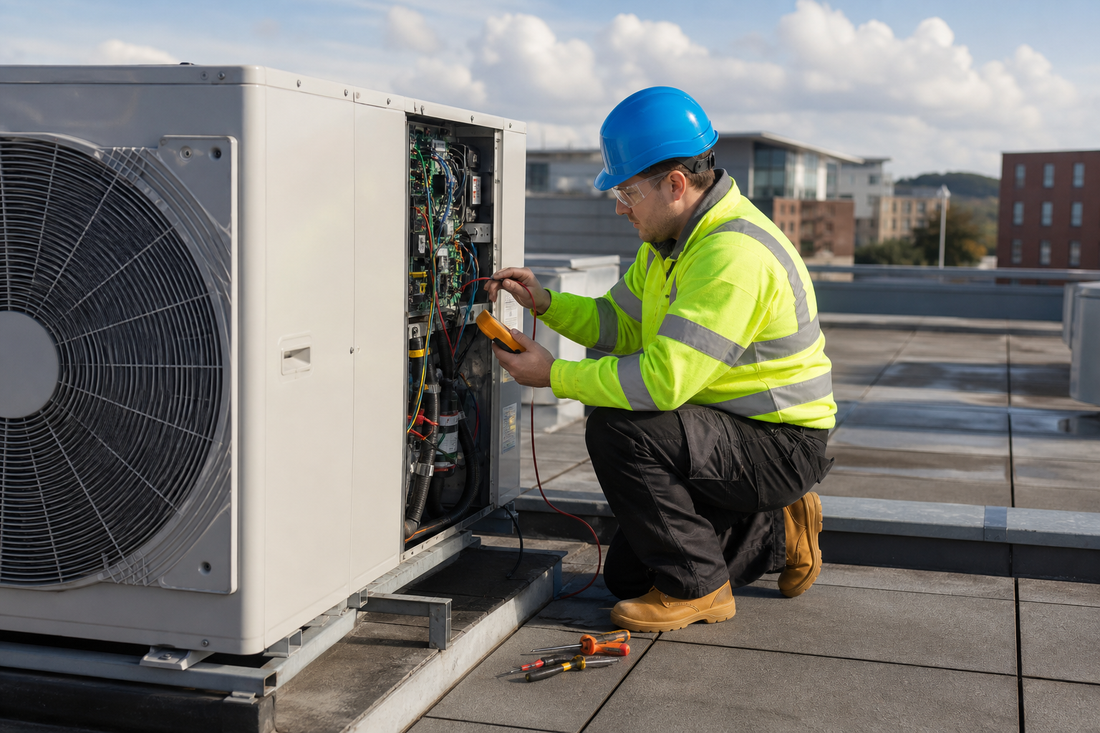 HVAC safety tips for trade engineers — essential protection when working with refrigerants and air conditioning systems