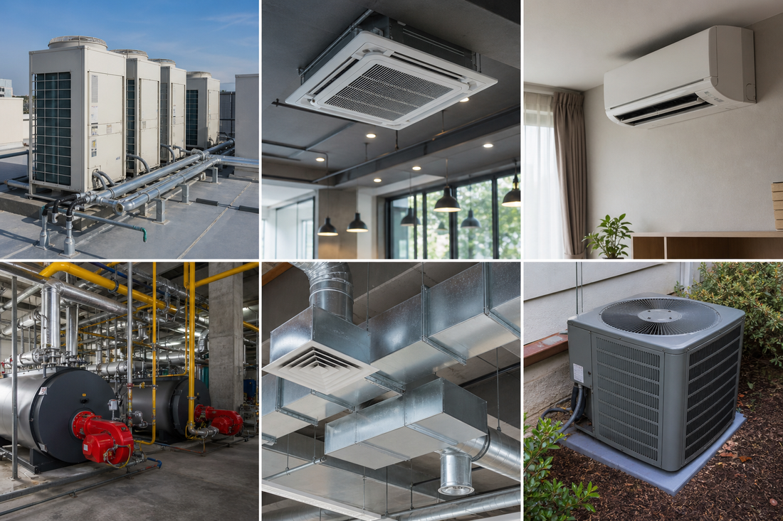 HVAC System Types: Complete Comparison for Engineers
