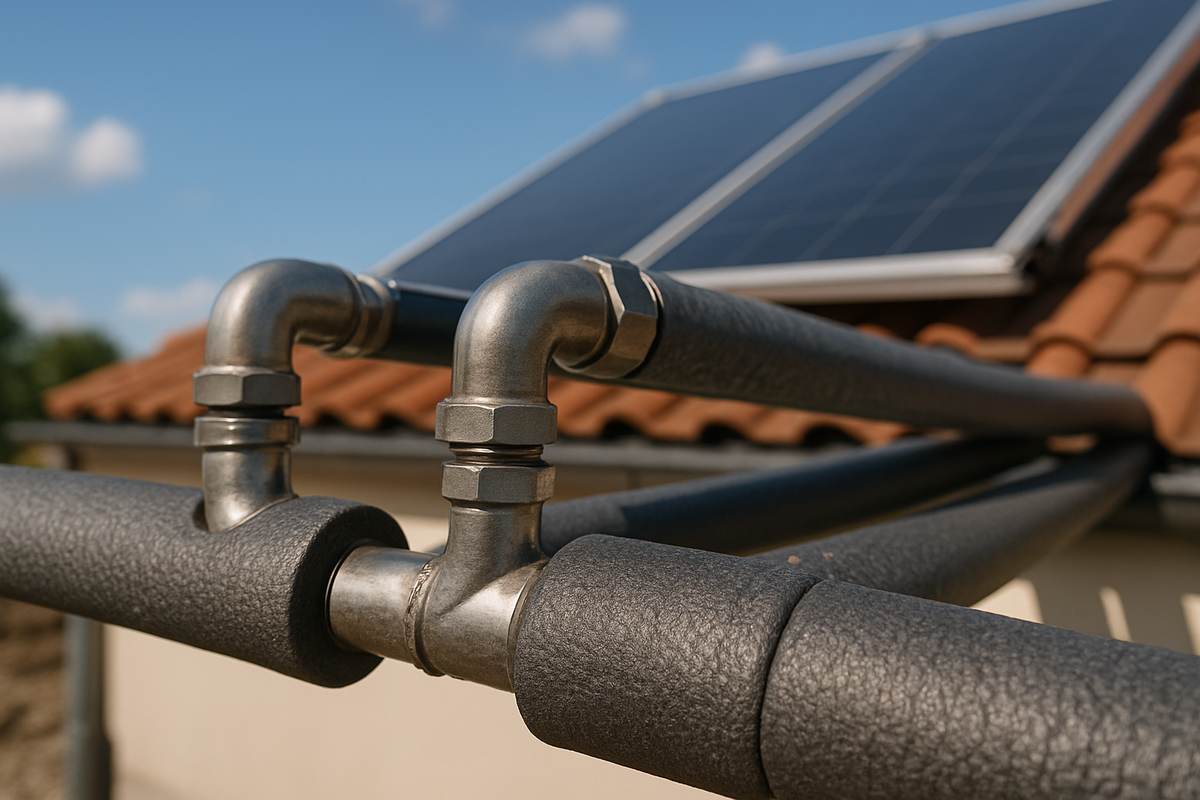 High Temperature Pipe Insulation for Solar Systems