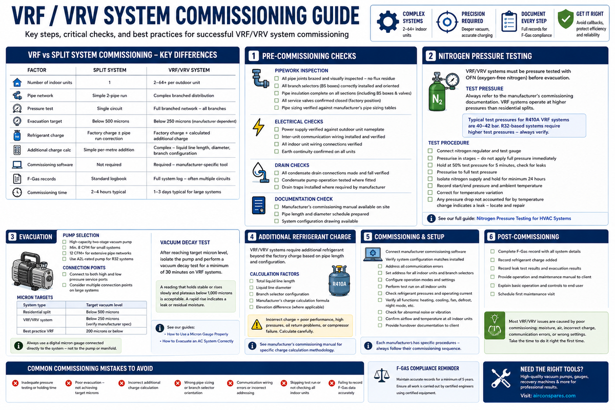 VRF/VRV System Commissioning Guide for HVAC Engineers
