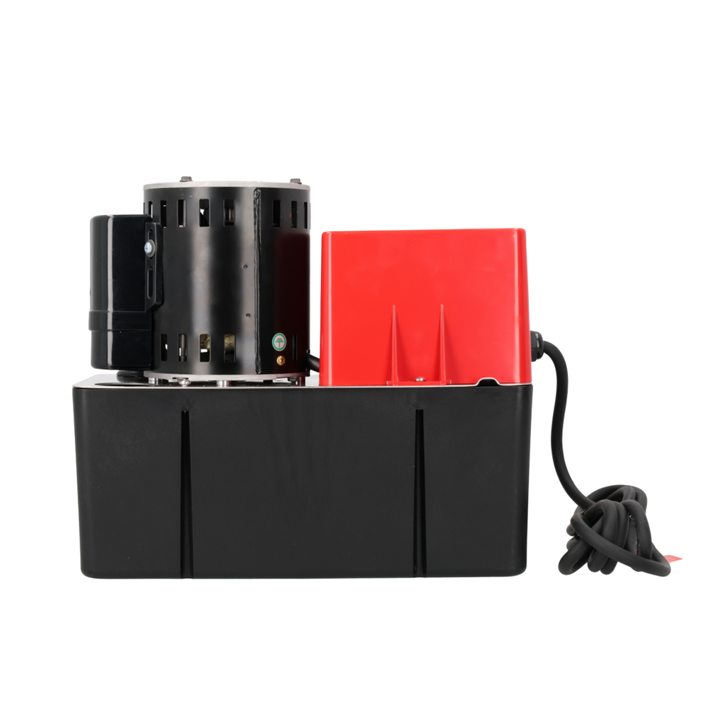 Aspen FP2092 4 litre hot water economy tank condensate pump - side view