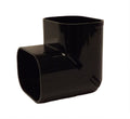 100mm Internal Elbow Slimduct Trunking Black
