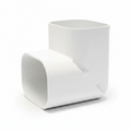 Coude interne pour goulotte Slimduct de 100 mm