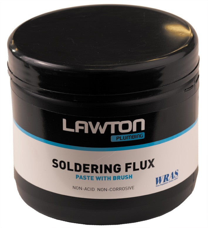 Lawton Soldering Flux Paste 453g (16oz) with Brush — SOL-FLF453