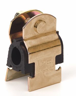 15mm 5/8 inch Pipe Channel Clip Cushion Clamp