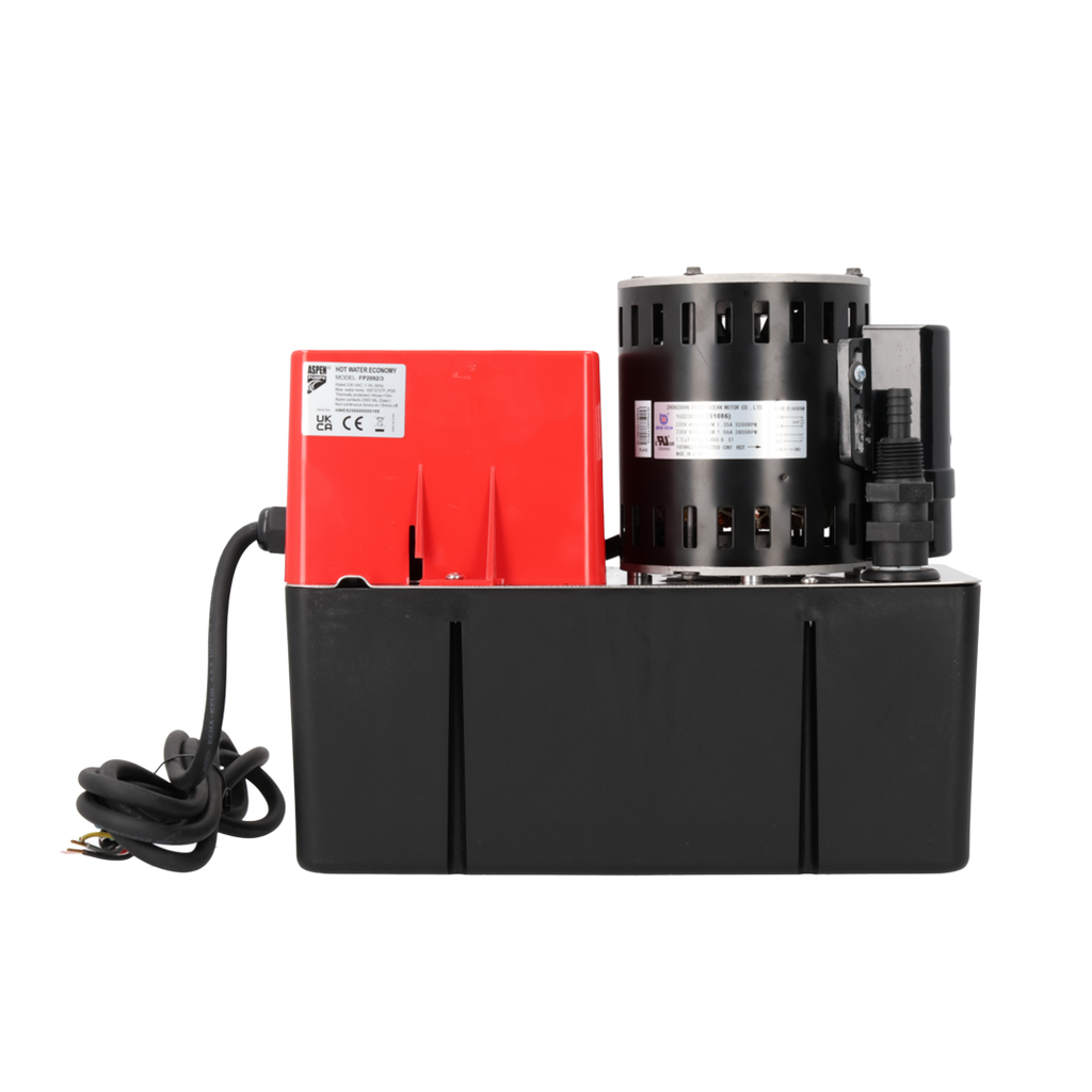 Aspen FP2092 condensate pump - front view