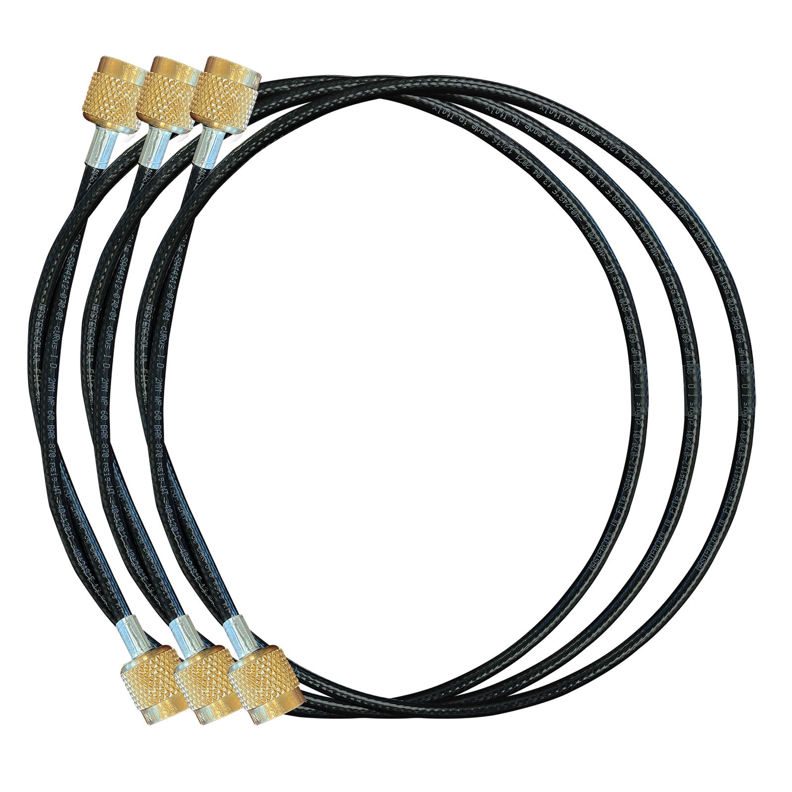 44240-TPC — THERMOPLASTIC SERVICE HOSE ASSEMBLIES – ¼” SAE FEM - MastercoolTools.com 