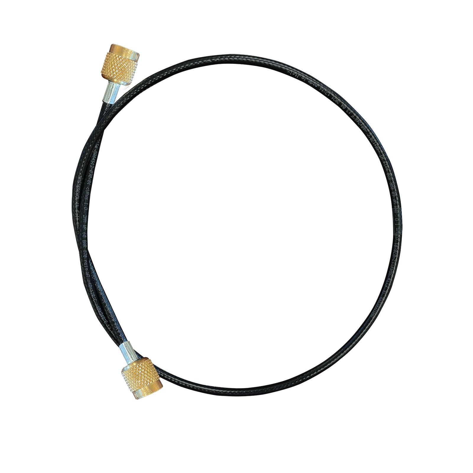 44241-TPC — THERMOPLASTIC SERVICE HOSE – ¼” SAE FEM - MastercoolTools.com 