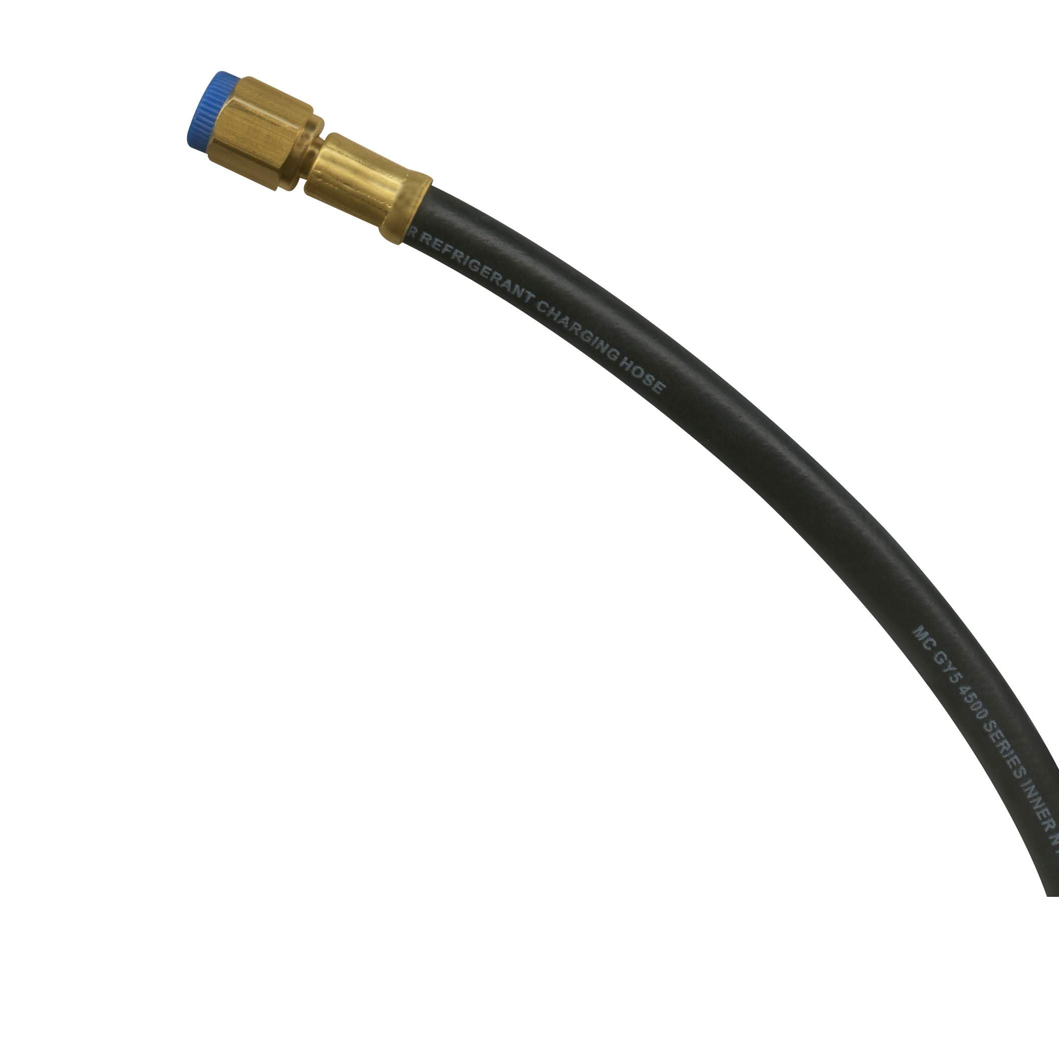 47244-STR — Pressure Control Hose 24" Straight x Straight 1/4" SAE - MastercoolTools.com 
