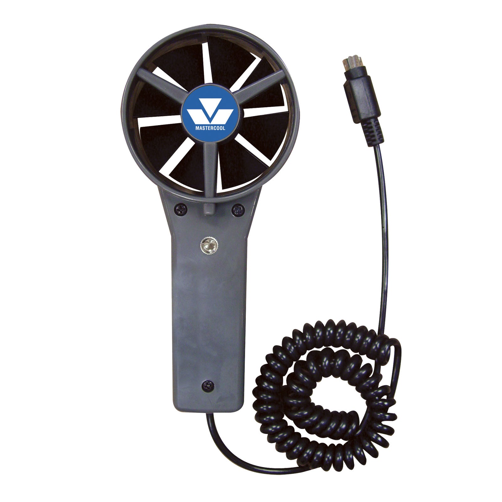 Mastercool 52255 A/C System Analyzer Kit | System Analyzer + Round Vane + Clamp-on Thermocouple
