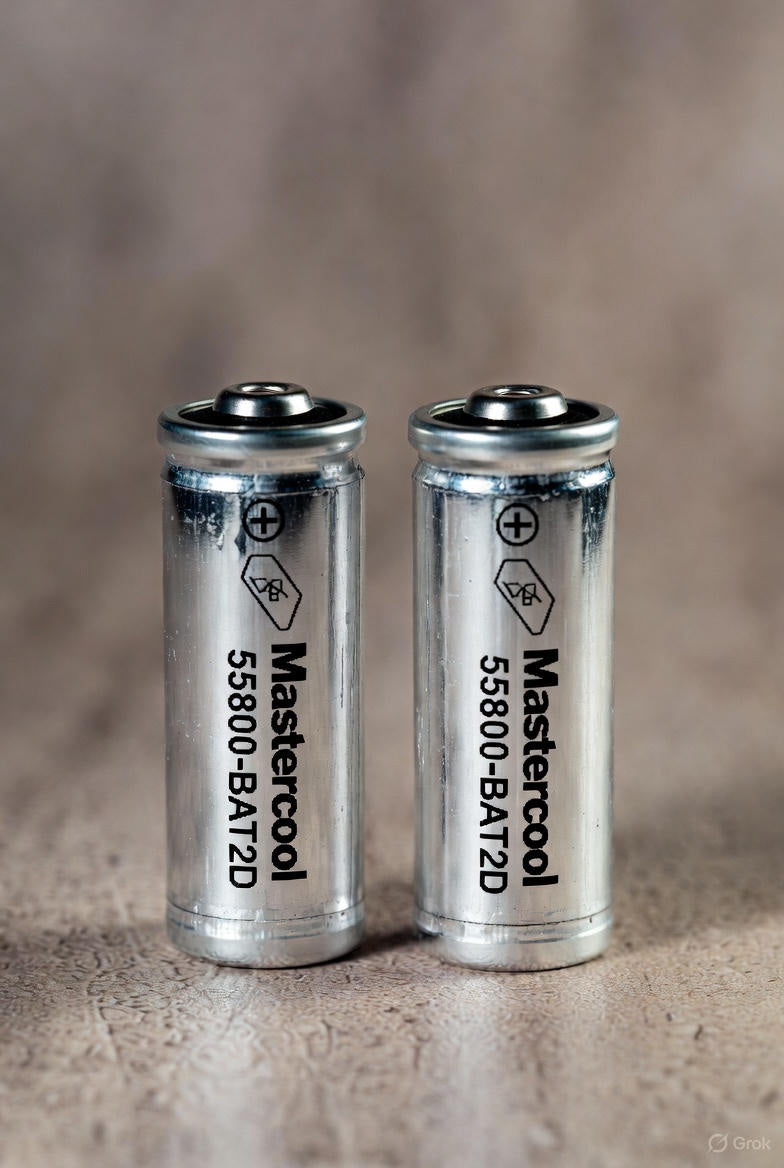 Mastercool 55800-BAT2D — D Battery (2) for leak detectors 55800/55850 - MastercoolTools.com 
