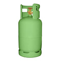 Mastercool 63009-EUGRN-1/4 27.2L Recovery Tank Green 1/4" FL-M TPED - MastercoolTools.com 