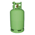 Mastercool 63009-EUGRN 27.2L Recovery Tank Green Single Valve TPED - MastercoolTools.com 