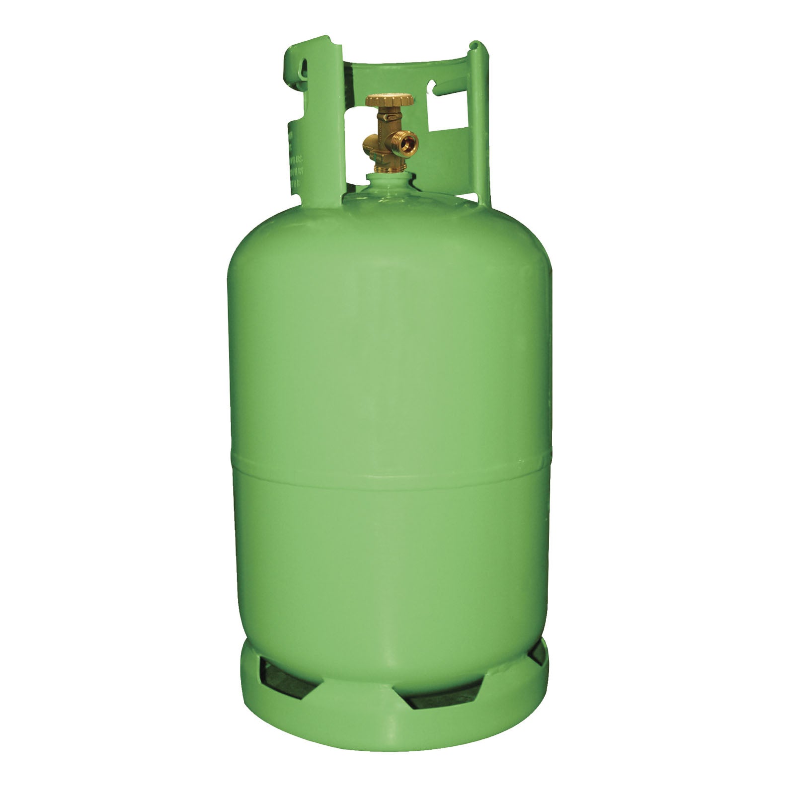 Mastercool 63009-EUGRN 27.2L Recovery Tank Green Single Valve TPED - MastercoolTools.com 