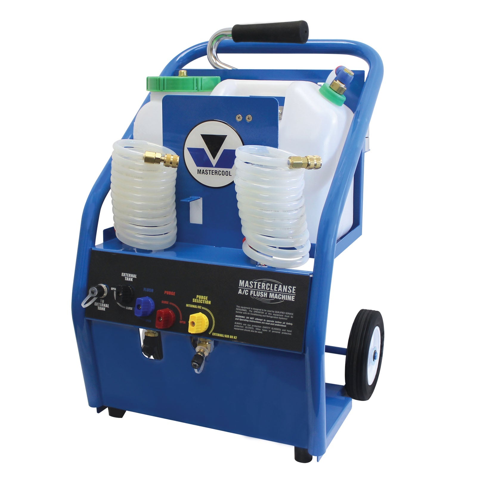 Mastercool 69901-220 — MasterCleanse Flush Machine with Internal Nitrogen Regulator (220V) - MastercoolTools.com 