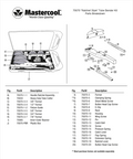 Mastercool 70070-9 Ratchet Tube Bender Rack 3/8-7/8" Replacement - MastercoolTools.com 