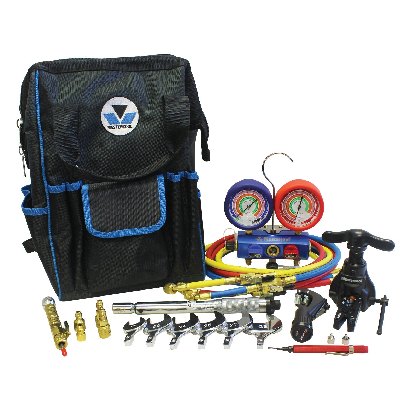 Mastercool 70200-MSK-INT Mini Split Tool Kit Complete Set Backpack - MastercoolTools.com 