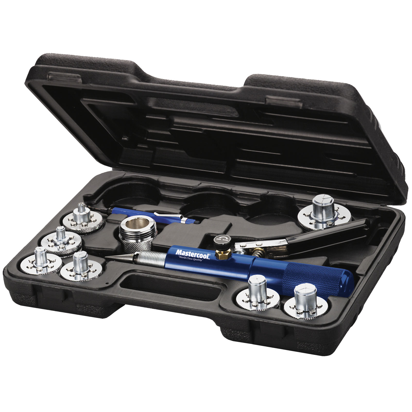 Mastercool 71600-A — Hydra-swage tube Expander Kit - 7 heads 3/8"-1 1/8 - MastercoolTools.com 