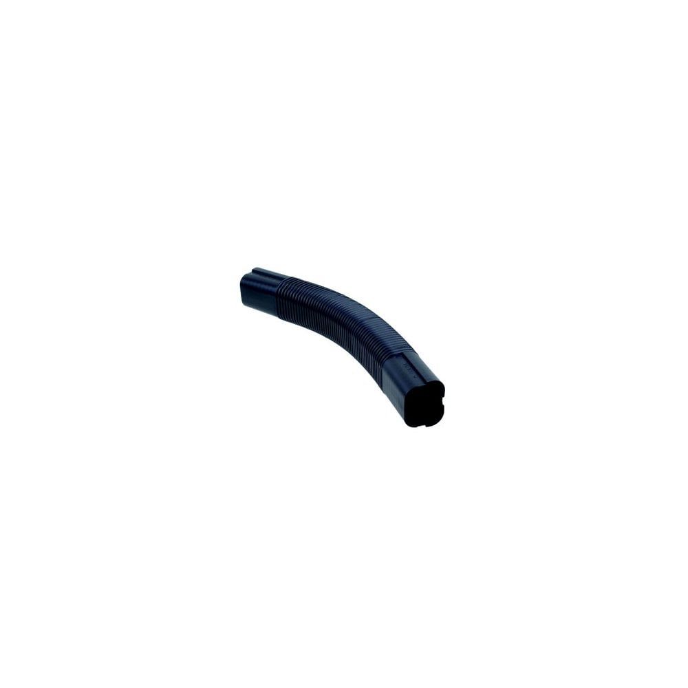 75mm Inaba Trunking 500mm Flexible Joint Black
