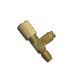 Mastercool 82031 Vacuum Pump Swivel Adapter T-Style 1/4" FL to 1/2" ACME - MastercoolTools.com 