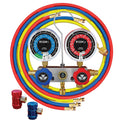Mastercool 83272 — 2-Way Piston Valve Manifold for R1234yf - MastercoolTools.com 