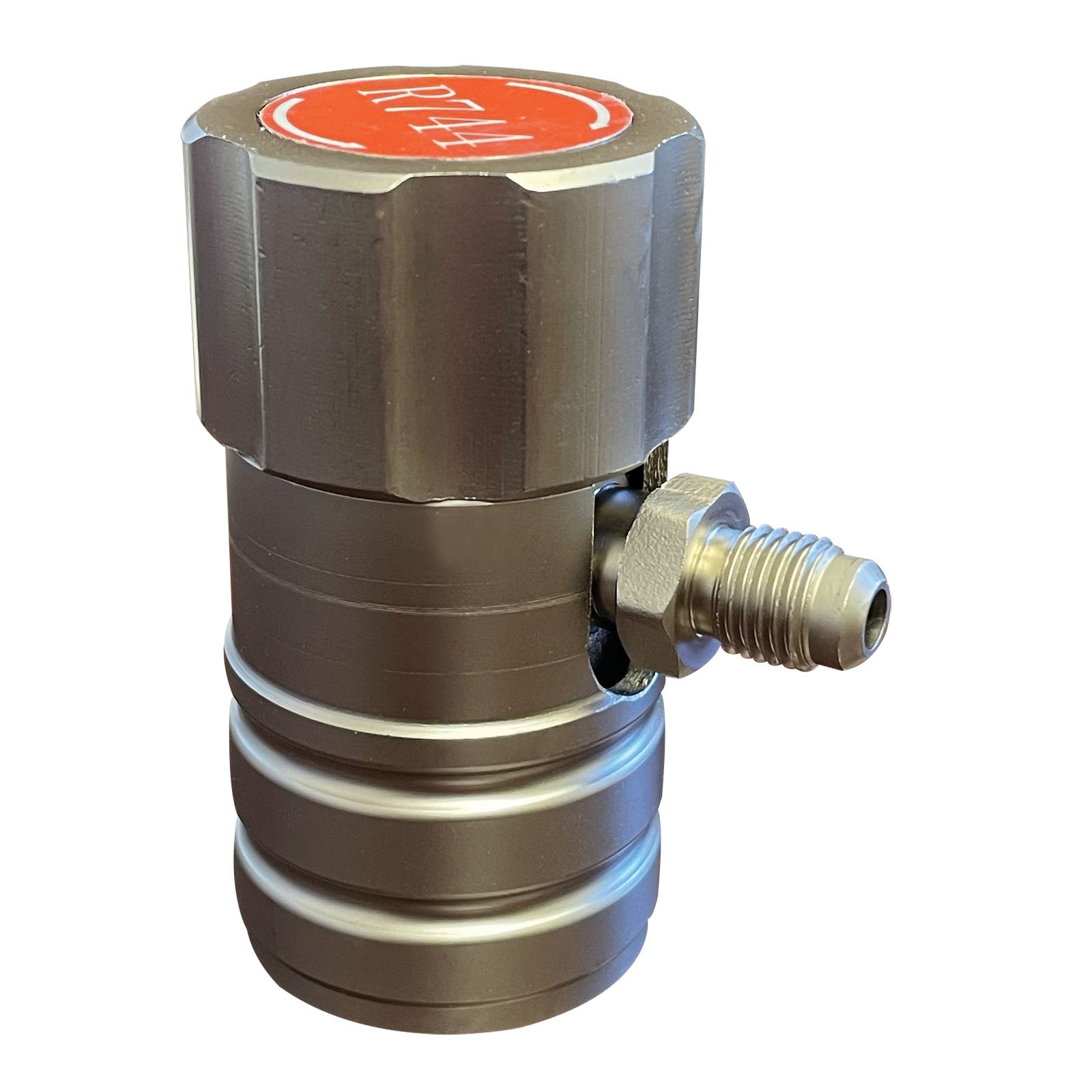 Mastercool 84834-CO2 R744 CO2 High Side Service Coupler 1/4" SAE - MastercoolTools.com 