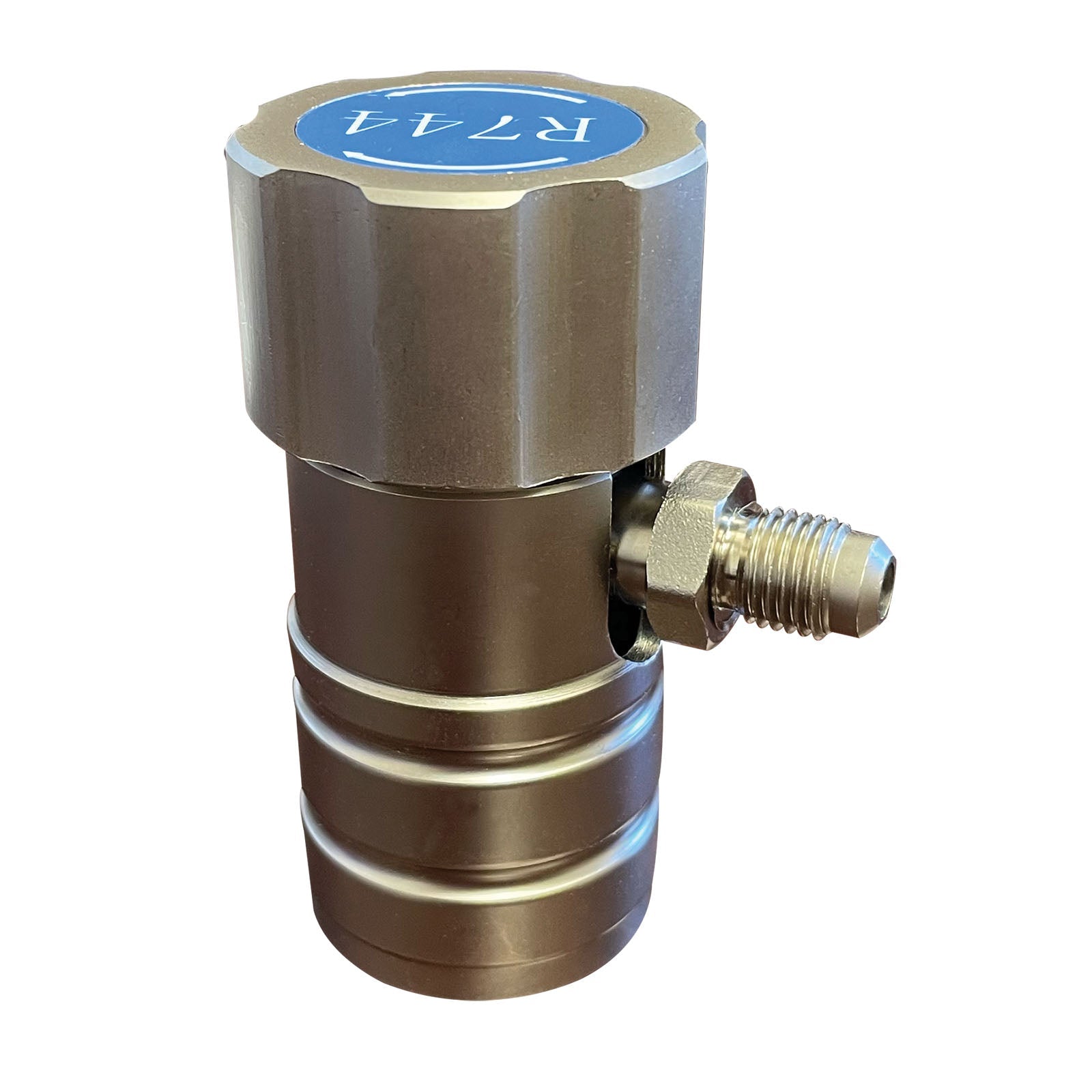 Mastercool 84934-CO2 R744 CO2 Low Side Service Coupler 1/4" SAE - MastercoolTools.com 