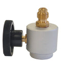 Mastercool 85510-E European Can Tap Valve R134a/Isobutane 1/4" Flare - MastercoolTools.com 