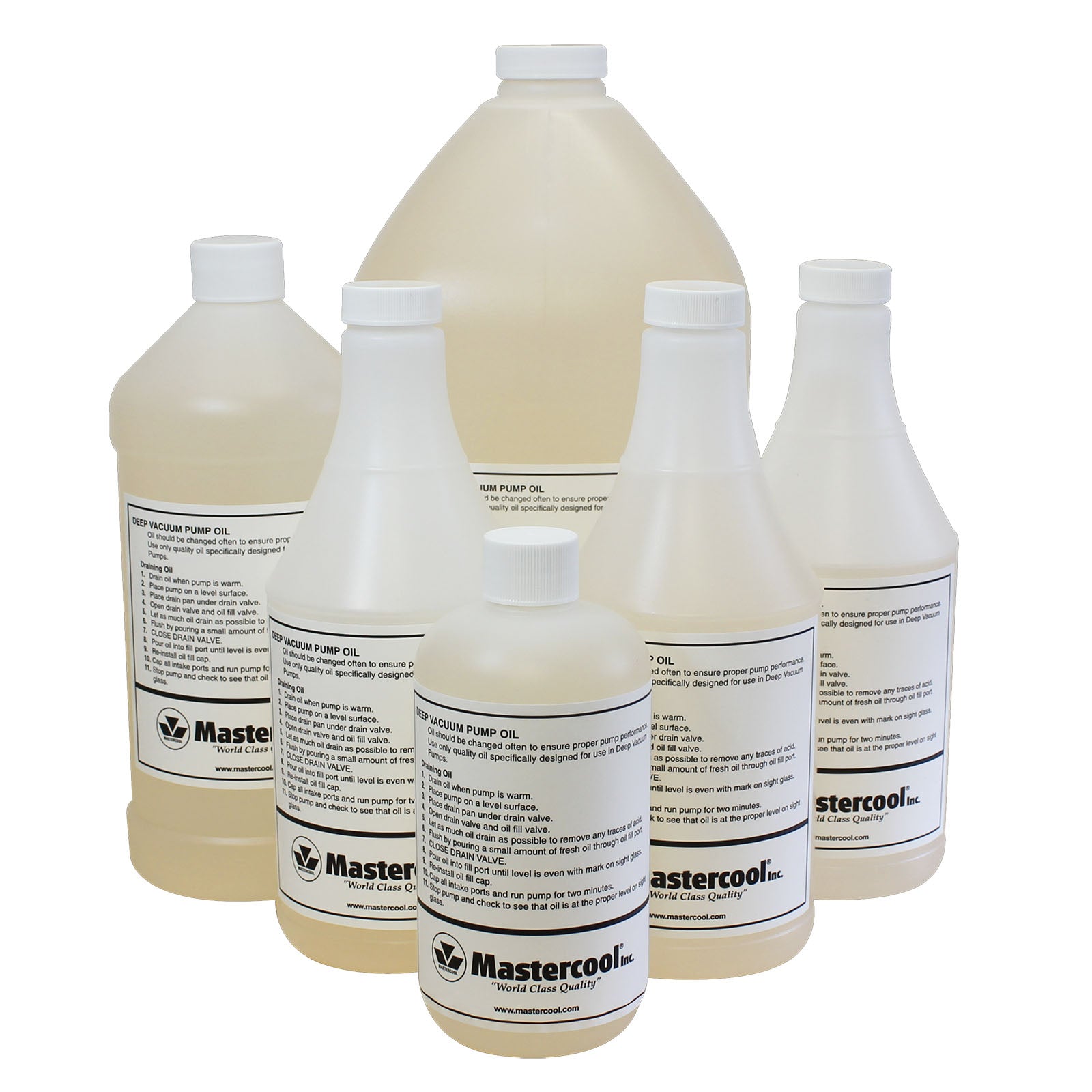 Mastercool 90016-6 — Box 6-16oz/450ml btls of vacuum pump oil (90059-B) - MastercoolTools.com 