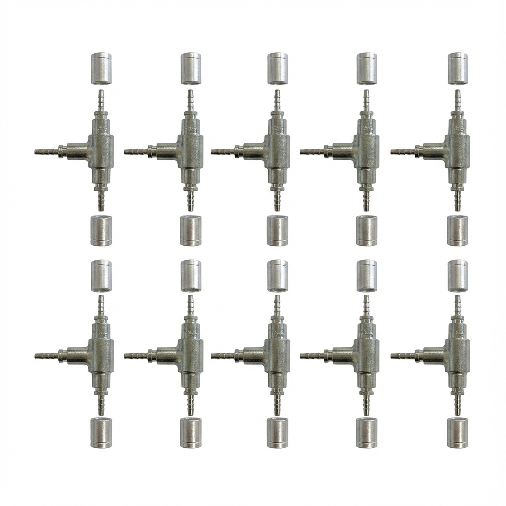 91391-10 — Tee fitting (10 pcs) - MastercoolTools.com 