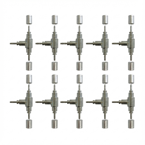91391-10 — Tee fitting (10 pcs) - MastercoolTools.com 