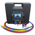 Mastercool 99936-EU — R134a & R1234yf Smart Manifold Gauge Set - 3-180cm - MastercoolTools.com 