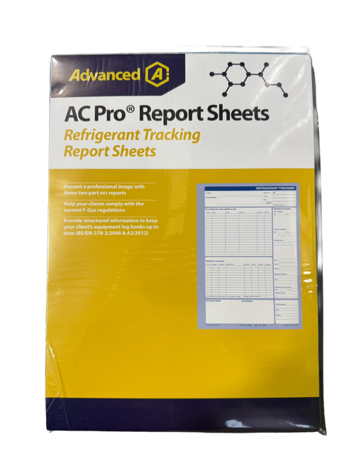 Aspen Pumps AC-Pro F-Gas Compliant Refrigerant Tracking NCR Report Pad 50 Sheets (S080354GB)