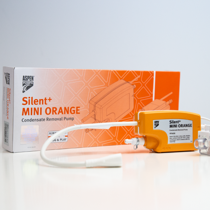 Aspen Silent+ Mini Orange Gen 5 Condensate Pump – FP3430