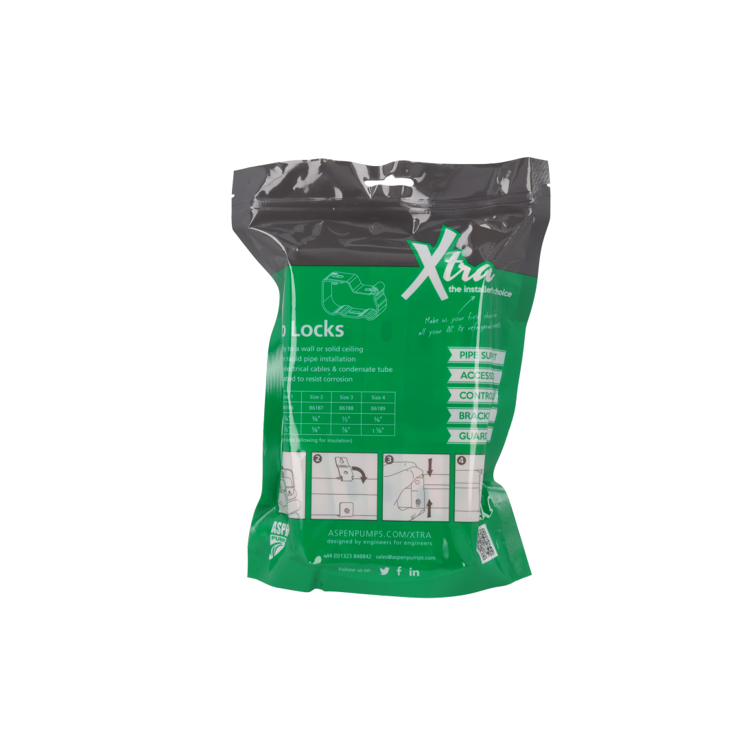 Aspen Griplock Size 4 – Pipe Clip Bag of 10 (B6189/10)