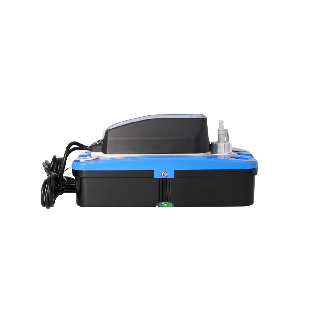 Beckett ARES PRO BK320220 condensate pump — angled view