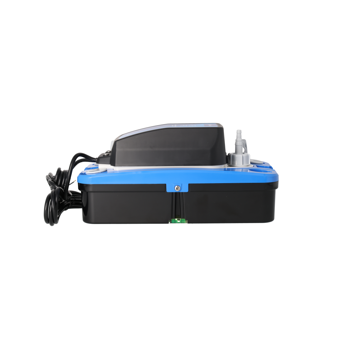 Beckett ARES PRO BK320220 condensate pump — angled view