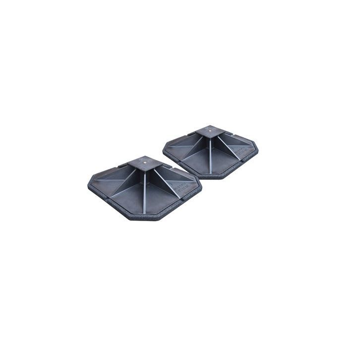 Big Foot Mounting Platform Set of Two 450mm Flat Top