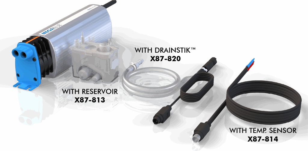 Blue Diamond X87-814 MegaBlue 230V Condensate Pump with Temperature Sensor