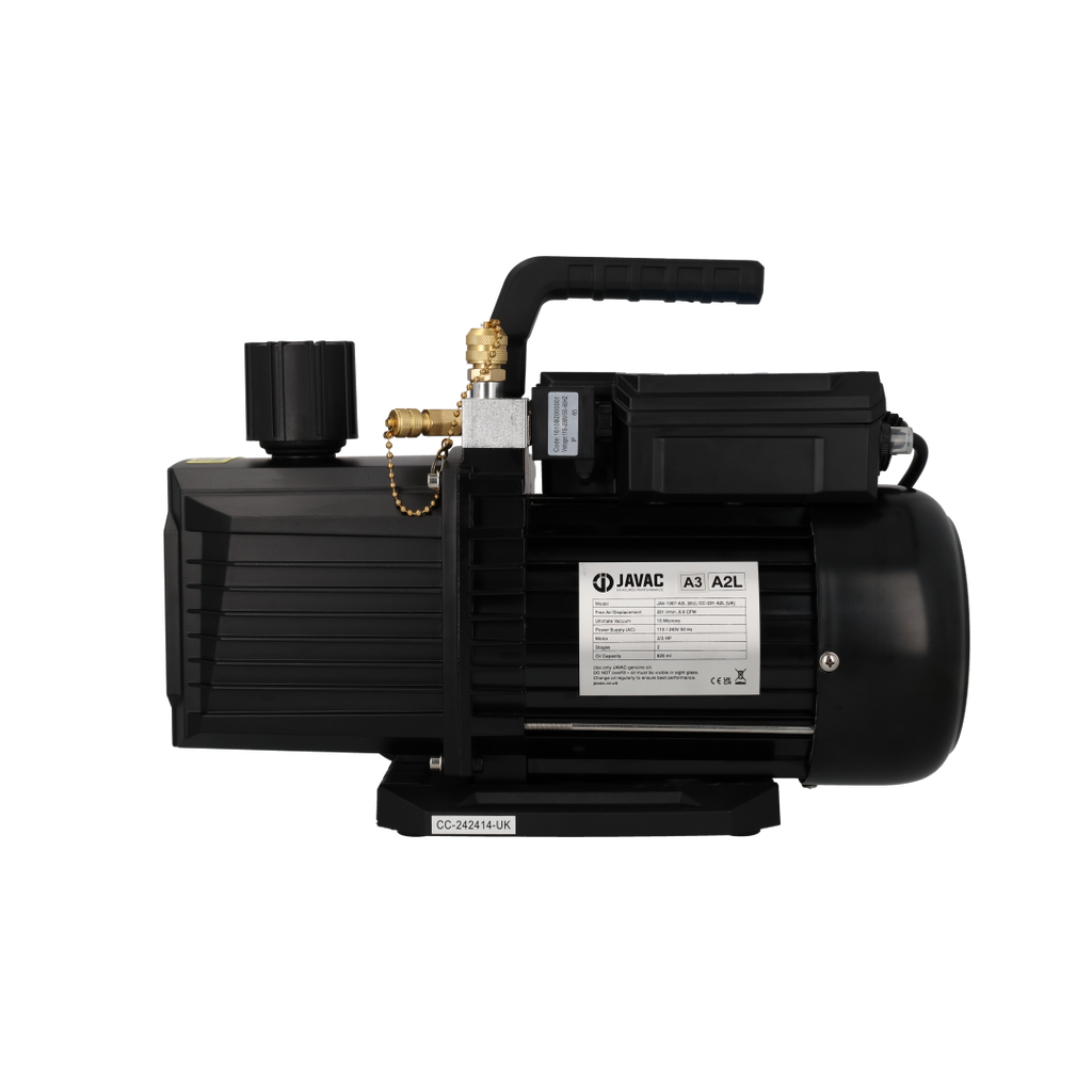 Javac CC-231-A2L 8.9 CFM Double Stage A2L/A3 Spark Proof Vacuum Pump 240V