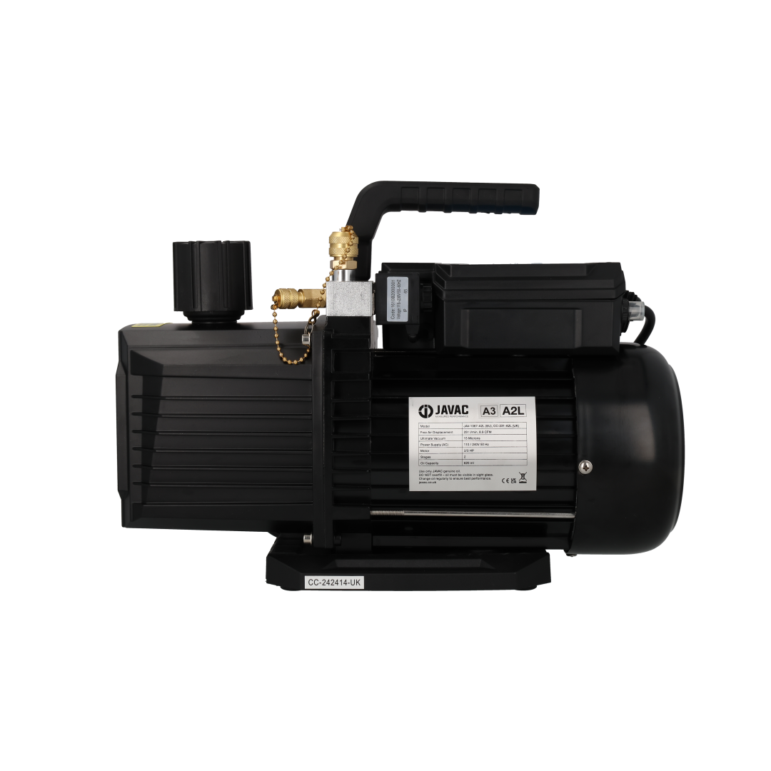 Javac CC-231-A2L 8.9 CFM Double Stage A2L/A3 Spark Proof Vacuum Pump 240V