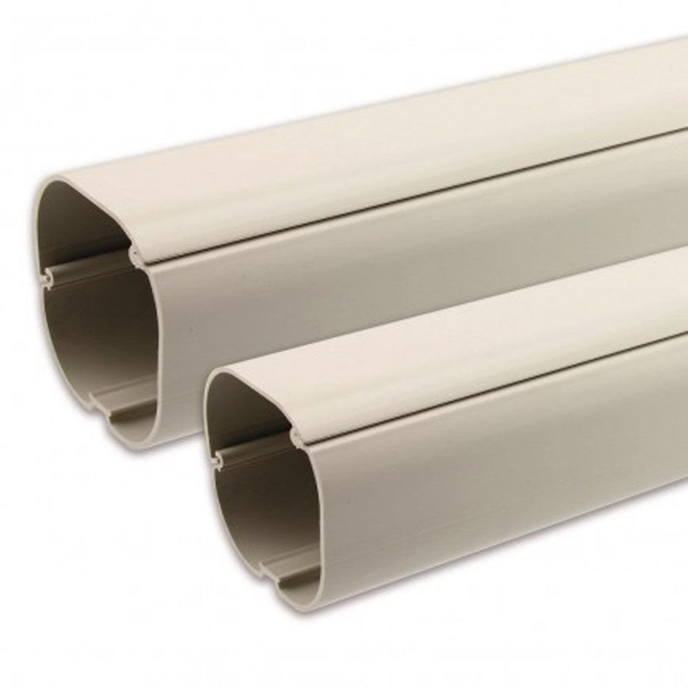 CD-75 Inoac Plastic Pipe Trunking 75mm x 2m Trunking Box of 5