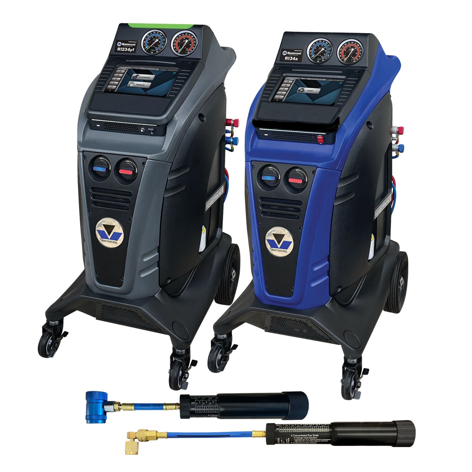 Mastercool COMD-RRR-KIT3A R134a R1234yf Combo Kit Arctic Commander - MastercoolTools.com 