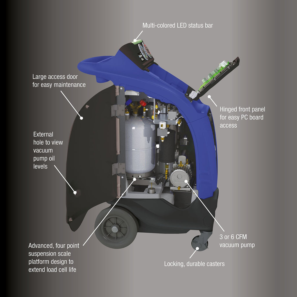 Mastercool COMD-RRR-KIT3A R134a R1234yf Combo Kit Arctic Commander - MastercoolTools.com 