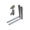 Cantilever Arm Wall Bracket Kit - 2 x 450mm Arm 2 x 750mm Vertical Steel