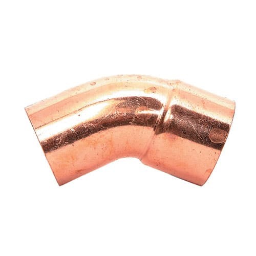 Copper Street Elbow 45 Degree 1/1/8 inch