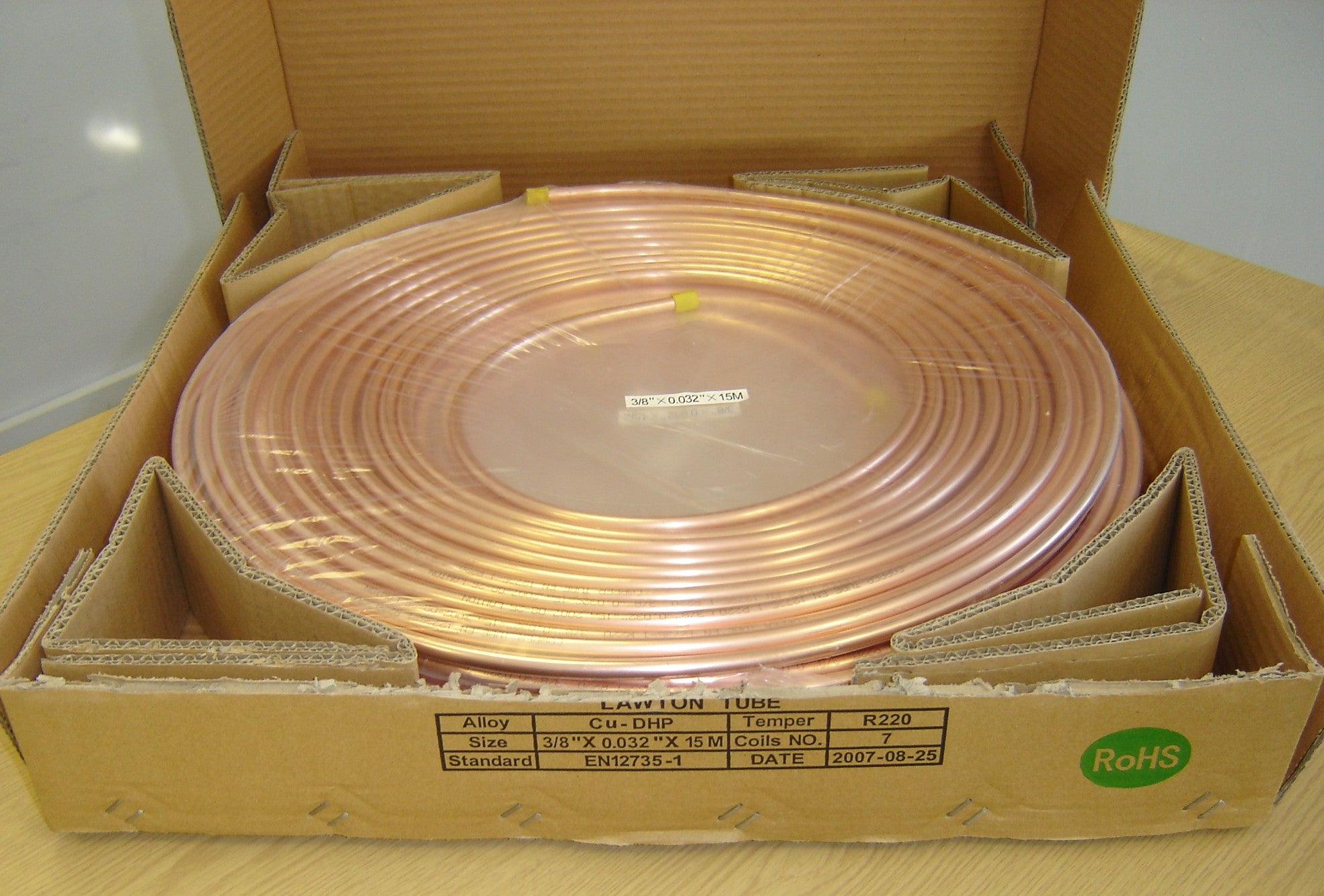 Lawton refrigeration copper coil product image