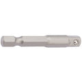 Draper 1/4 inch Hex Bit Adaptor x 1/4 inch Square Drive