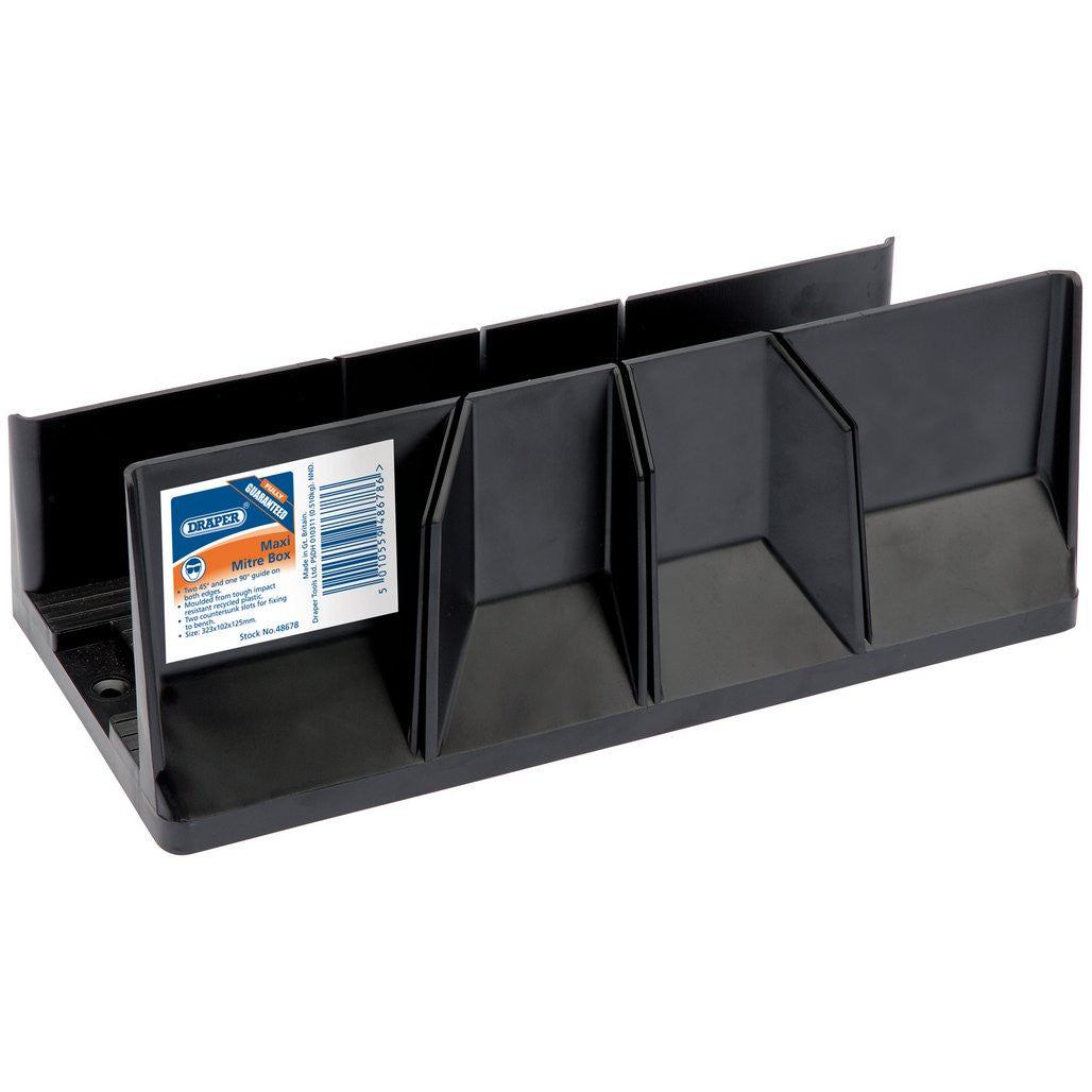 Draper 46678 Plastic Mitre Box – 320mm x 100mm